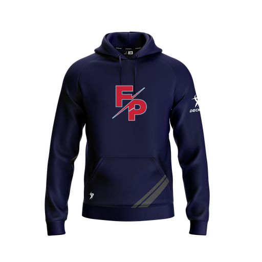 [FOLHSMNV-YXS-LOGO2] Summit Hoodie (Youth XS, Navy, Logo 2)