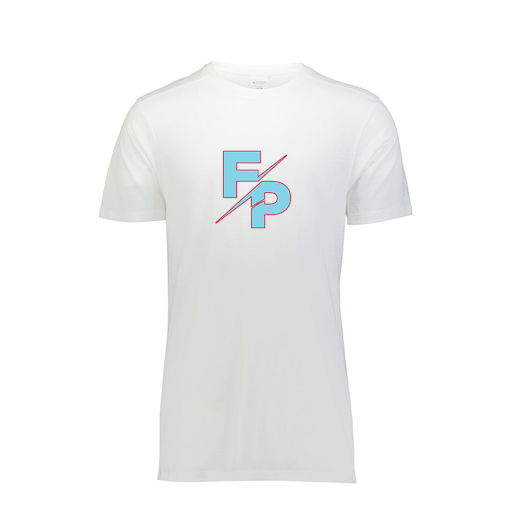 [FTSCUBWH-AS-LOGO1] Decker Men's Tri-Blend T-Shirt - Short Sleeve (Adult S, White, Logo 1)