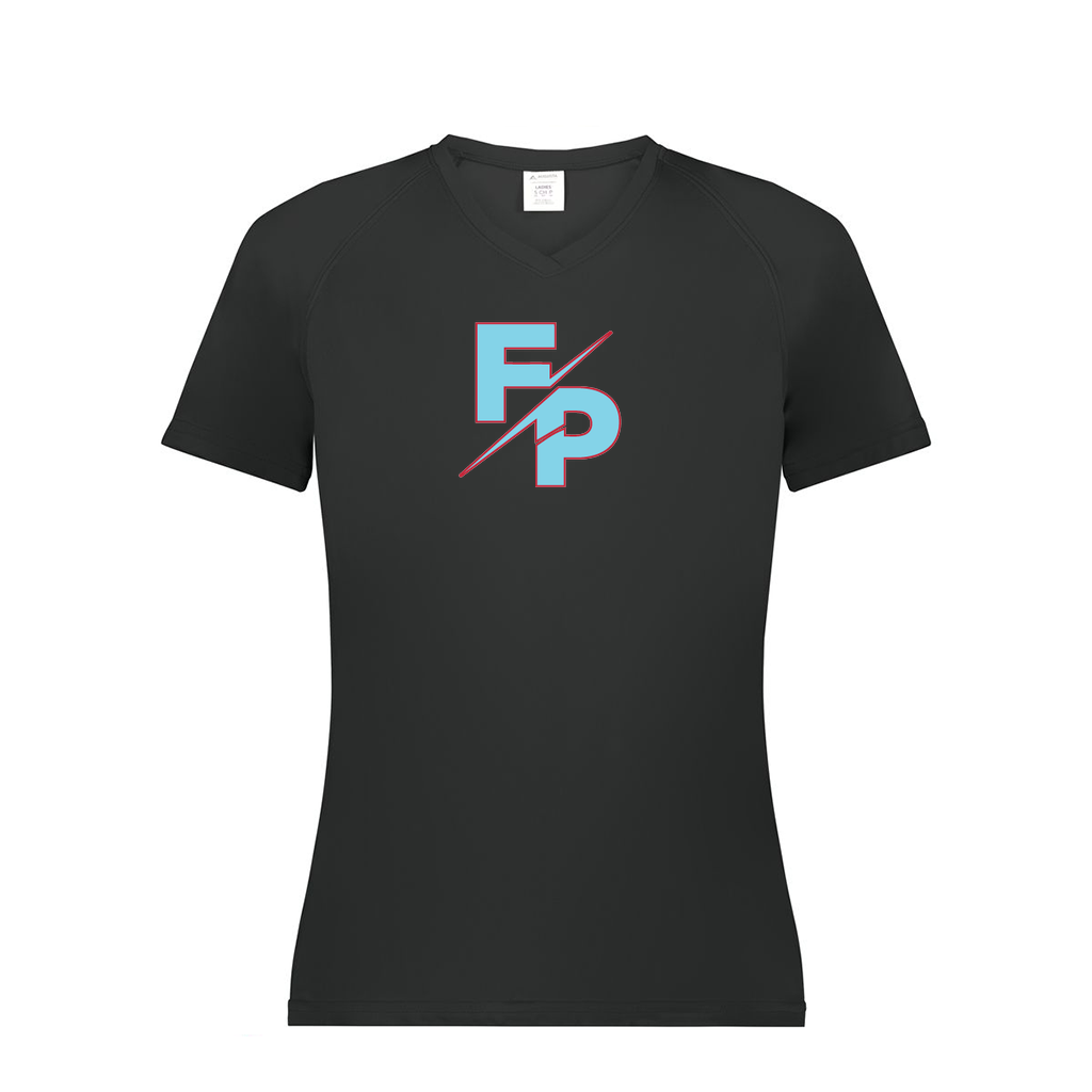 Ladies Smooth Sport V-Neck T-Shirt