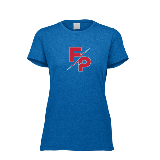 [FTSCUBRY-FAXS-LOGO2] Ladies Ultra-blend T-Shirt (Female Adult XS, Royal, Logo 2)