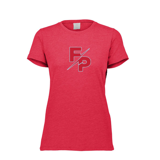 [FTSCUBRD-FAXS-LOGO2] Ladies Ultra-blend T-Shirt (Female Adult XS, Red, Logo 2)