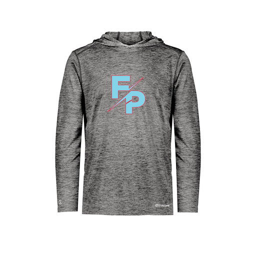 [FOLHCGBK-AS-LOGO1] Men's Charge Hoodie (Adult S, Black, Logo 1)