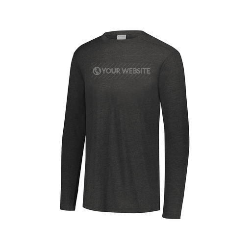[FTLCUBBK-AXS-LOGO3] Men's LS Ultra-blend T-Shirt (Adult XS, Black, Logo 3)